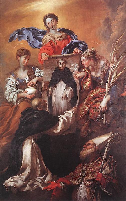 CASTIGLIONE, Giovanni Benedetto The Miracle of Soriano fg Sweden oil painting art